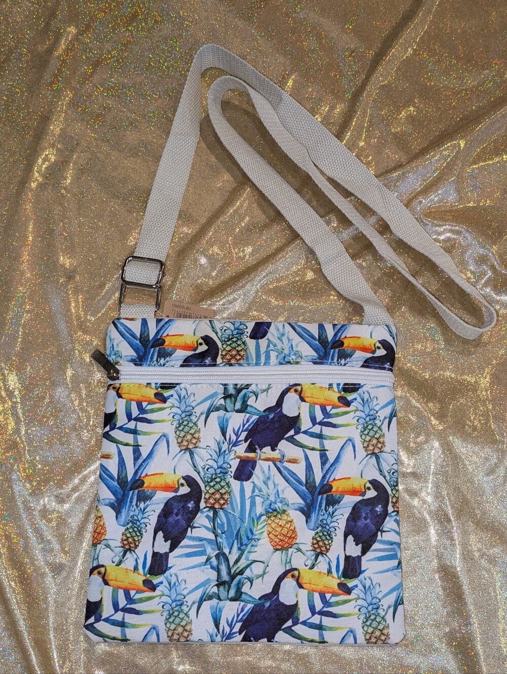 Tropical Toucan Crossbody Bag NWT BY Marbella & Ashford